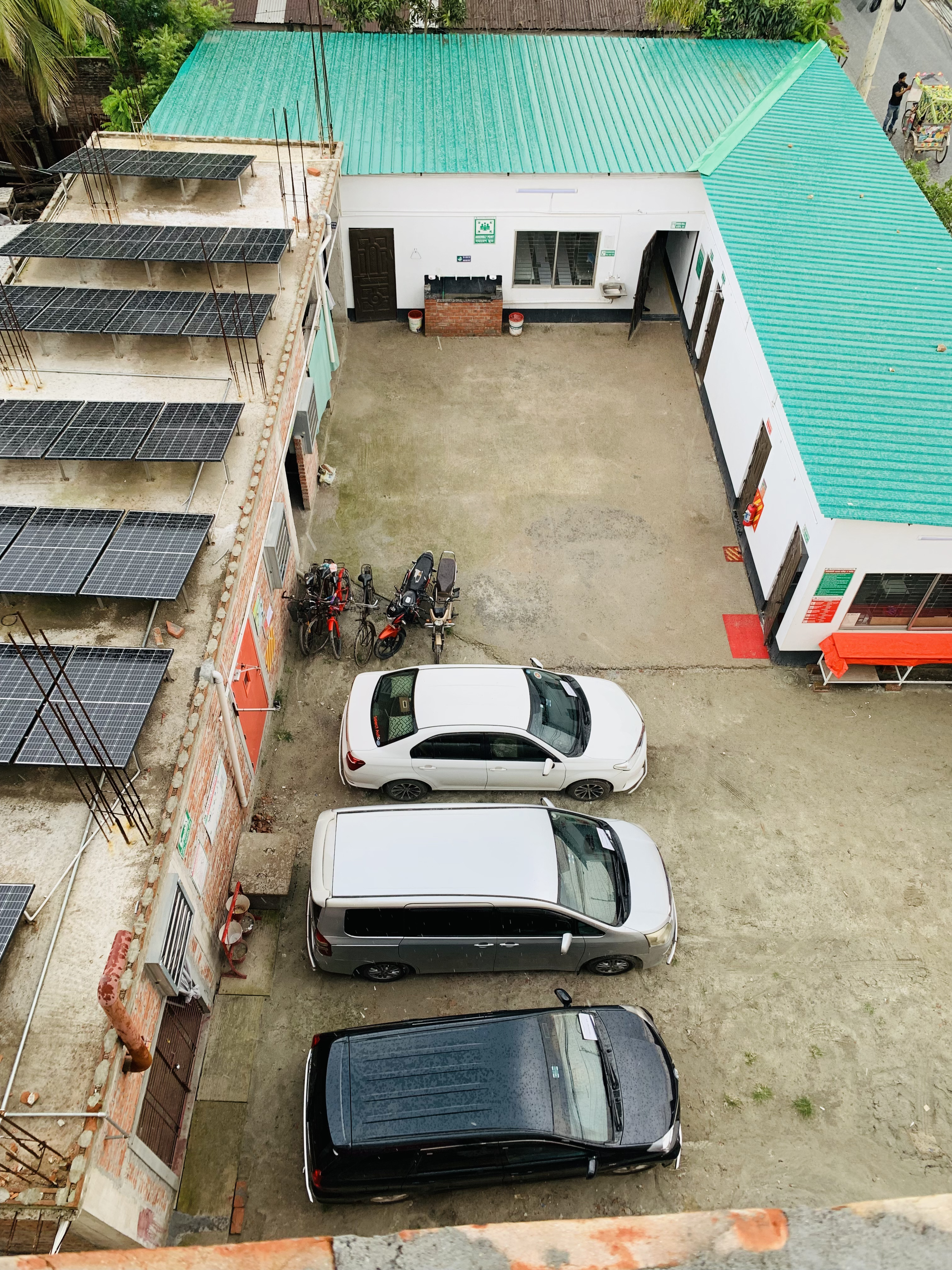 Upper view of Zayaan Outerwear factory